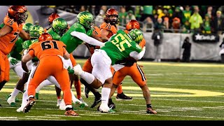 Taki Taimani  Defensive Tackle  Oregon  2023 Highlights  2024 NFL Draft [upl. by Heiner]