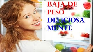 3 SÚPER Comidas para Bajar de Peso Deliciosas Fáciles y Rápidas [upl. by Auliffe]