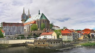 4K Germany Görlitz City Street Walk 1 [upl. by Adnilab479]