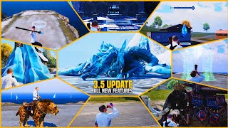 35 Update Is Here  35 All New Features amp New Shop  New Weapons amp Recall System  PUBGM [upl. by Angrist710]