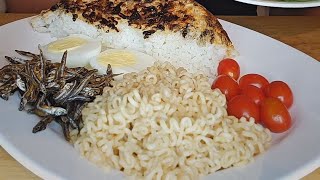 PANCIT CANTON AND LONGGANISA MUKBANG  ep2 [upl. by Nanah]