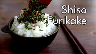 Shiso Furikake Rice Seasoning  Japanese Perilla Recipe  was Kitchen [upl. by Llet869]