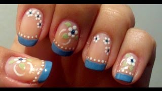 Unhas Francesinhas Decoradas Manual Bela e Simples [upl. by Lionel]