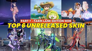 Top 6 Unreleased Global High Tier FARM Lane Skins in Honor of Kings  Exclusive Preview  Part 5 [upl. by Idok778]