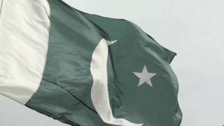 Pakistan National Anthem amp Flag [upl. by Zitella286]