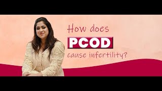 PCOD cause infertility  Dr Noushin Ashraf [upl. by Yenhoj]