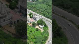 Gurugram faridabad road drone shots🫶🏻💪🏻 [upl. by Wallford]