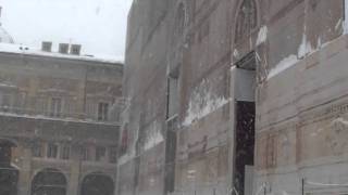 Bologna la bianca Neve 2 Febbraio 2012 [upl. by Nedle288]