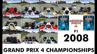 GP4 F1 2008 Mod  GP4 2008 F1 Mod  GP4  Grand Prix 4  Formula 1  F1  Game  F1 Racing SIM gp4 [upl. by Ilarrold]