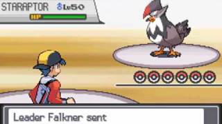 Pokémon SoulSilver  Rematch Gym Leader Falkner [upl. by Amata967]