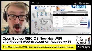 Open Source RISC OS Now Has WiFi and Modern Web Browser on Raspberry Pi [upl. by Nicolina]