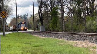 Housatonic NX13 with 2627 leading Northbound to Pittsfield mass [upl. by Yrevi]