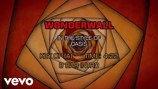 Oasis  Wonderwall Karaoke [upl. by Chapell462]