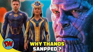 Thanos amp Eternals Connection  Thanos Real Plan  Explained in Hindi [upl. by Odey]