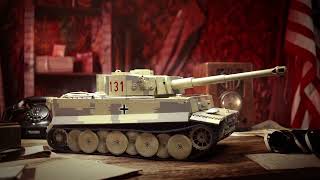 Panzerkampfwagen VI Tiger quot131quot in 112 scale from Polish COBI bricks [upl. by Pul]