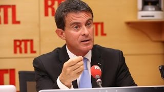 Manuel Valls invité de RTL le 6 septembre 2016  RTL  RTL [upl. by Ibor]