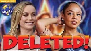 Disney Reportedly REMOVED Captain Marvel and Valkyrie Romantic Relationship from The Marvels Movie [upl. by Zippel711]