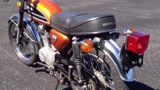 Vintage 1974 Honda CB125 CB125S 1500 Miles in Great Running Condition [upl. by Ji]