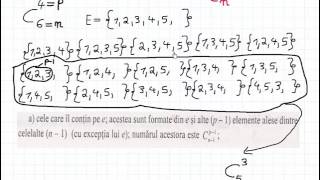 Elemente de Combinatorica part 58 Formula Combinarilor ComplementareIdentitatea lui Pascal [upl. by Neliac]