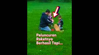 Cerita Dibalik Roket Mainan Panik Kucing dan Tawa funny lucu shorts [upl. by Winograd]