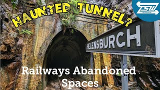 Helensburgh Metropolitan Tunnel amp Original train Station abandoned spaces  Its history amp folklore [upl. by Sirtimid467]