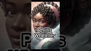 Phillis Wheatley Edit facts black history edit shorts philliswheatley blackhistorymonth art [upl. by Ahsian]