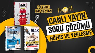 CANLI YAYIN  NÜFUS SORU ÇÖZÜMÜ [upl. by Normac212]