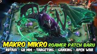 MAKRO ROAMER  Cara Rotasi Roamer Yang Benar  Tutorial Roamer Patch Baru 👀 [upl. by Ohcirej]