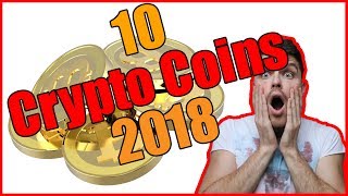 TOP 10 Cryptocurrencies for 2018 [upl. by Einniw]