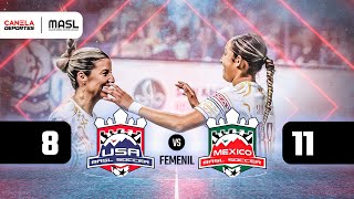 Resumen y goles  USA Femenil vs México Femenil  10 de septiembre de 2023 – MASL  Canela Deportes [upl. by Filler]