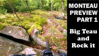 Preriding MONTEAUs Newest Enduro Race Trails in New Hampshire  Part 1 Those trails are Legit [upl. by Aldin]