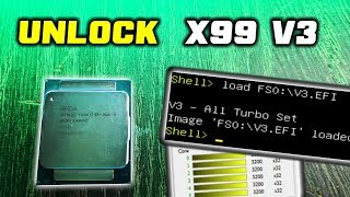 Xeon V3 quotFull Turbo UNLOCKquot How To for X99 Motherboards [upl. by Noemad]