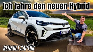 Renault Captur Das Facelift als ETech Hybrid im ersten Test  Review  Techno  2024 [upl. by Artied332]