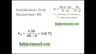 Dividend Discount Model DDM  Constant Growth Dividend Discount Model  How to Value Stocks [upl. by Yarw98]