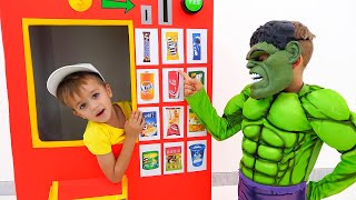 Vlad and Niki dress up costumes and play  kids toys stories [upl. by Sine]