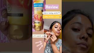 Golden Glow Peeloff Mask With 24K Gold Review✨💁🏻‍♀️💋 trending skincare youtubeshorts [upl. by Odrarej]