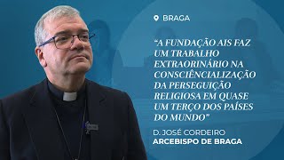 D José Cordeiro enaltece o trabalho da Fundação AIS [upl. by Flita]