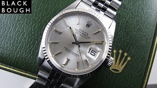 Rolex Oyster Perpetual Datejust Ref 16014 steel vintage wristwatch circa 1983 [upl. by Tate122]