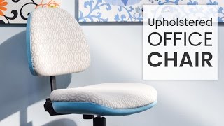 How to Reupholster an Office Chair [upl. by Aramenta445]