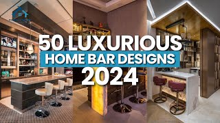 50 Luxurious Home Bar Designs for 2024  Top Ideas for Home Bar Designs 2024  Fixing Expert [upl. by Enaid]