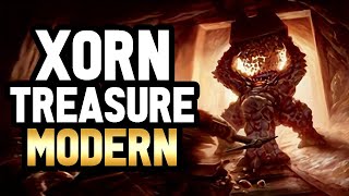 💎 XORN makes a MILLION Treasure Tokens 【 MTG Modern Forgotten Realms 】 [upl. by Lobel]