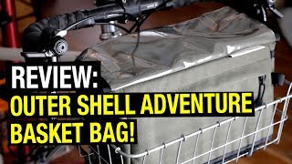 Review Outer Shell Basket Bag Basketpacking [upl. by Marylin175]