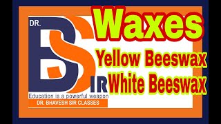 waxesYellow And white Beeswax HomoeopathicPharmacy Homoeopathy DrBhavesh Sir Classes [upl. by Inar]