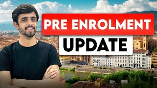 PREENROLMENT UPDATES YOU MUST KNOW PREENROLMENT DEADLINE  APRIL 2024  STUDY IN ITALY [upl. by Eneryt]