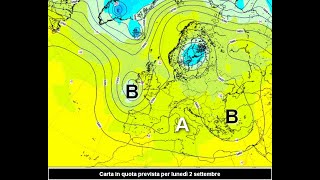 METEO fino al 1°settembre 2024 e la tendenza successiva [upl. by Zitvaa]