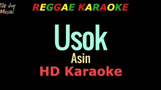 Usok  Asin REGGAE KARAOKE [upl. by Hebbe]