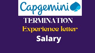 Capgemini Experience letter L1 exams result not issued Salary demand [upl. by Nissy540]