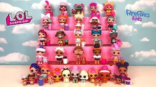 Colectia mea de LOL Surprise  LOL Surprise Collection lolsurprise fireflieskids loldolls [upl. by Milstone]