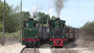 Kleinbahnflair an der Nordsee  RTM Ouddorp  heritage Railway 4K [upl. by Nayarb]