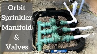 How to install Orbit Sprinkler Manifold and Valves [upl. by Mccahill211]